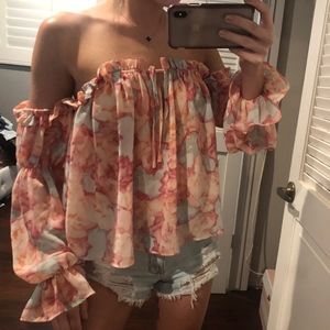 Forever 21 off the shoulder top